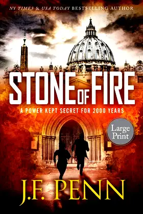 Stone of Fire: Large Print (ARKANE Large Print Thrillers) poster