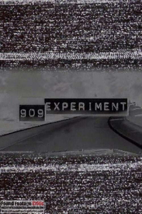 909 Experiment poster