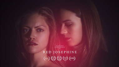 Horror Short Film - Red Josephine - Two women alone in a house with a mysterious entity poster