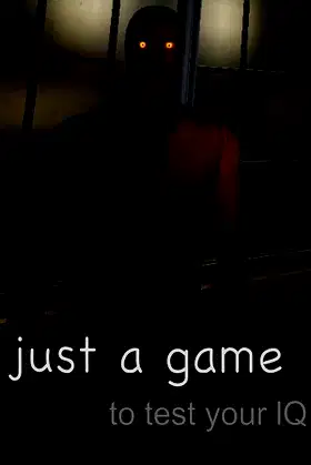 just a game to test your lQ poster