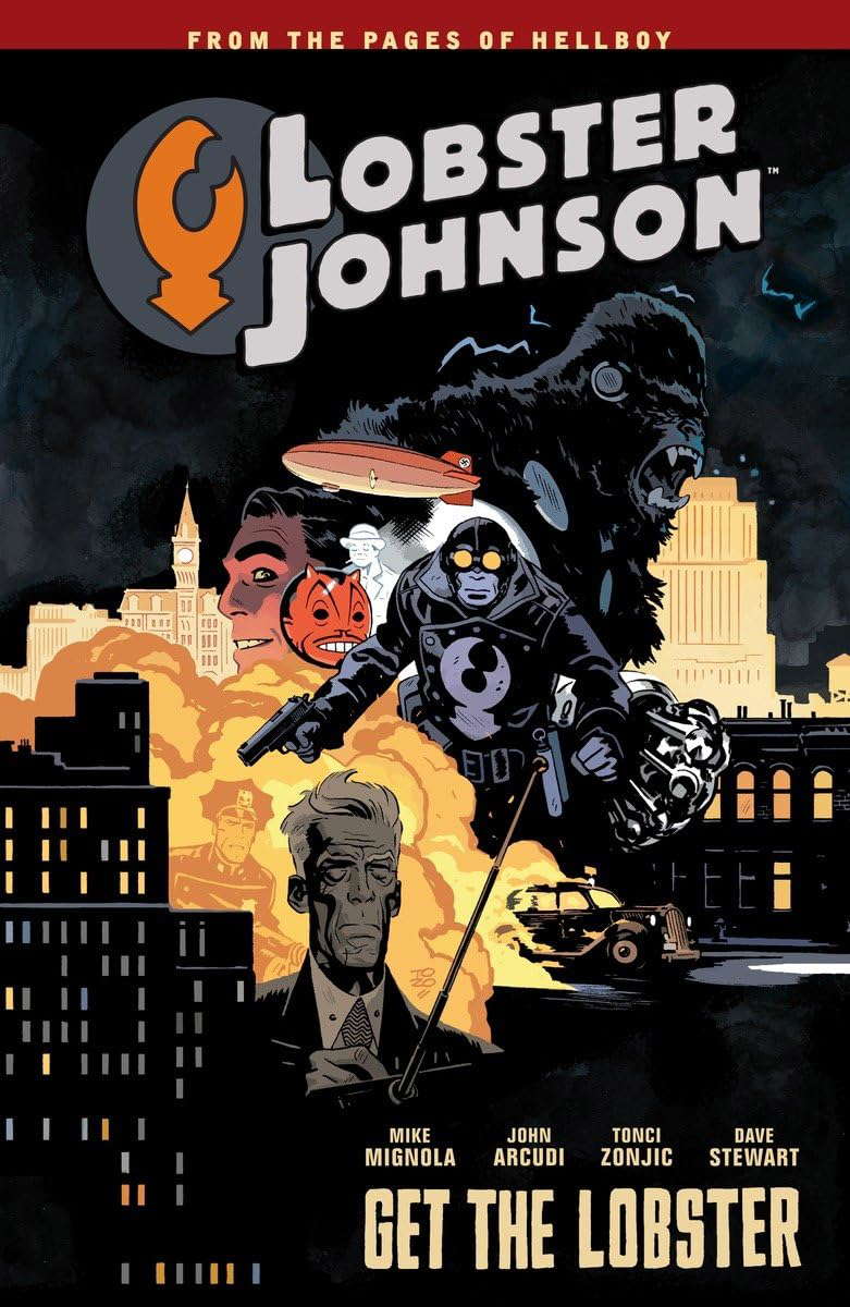 Lobster Johnson Volume 4: Get the Lobster poster