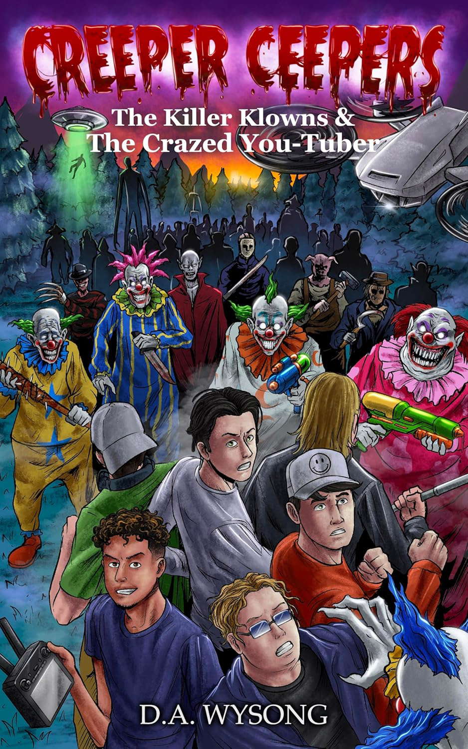 CREEPER CEEPERS - Killer Clowns & the Crazed You-Tuber - Book Twelve poster