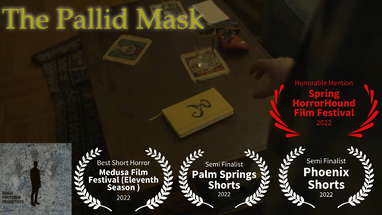 The Pallid Mask | Horror Short Film poster