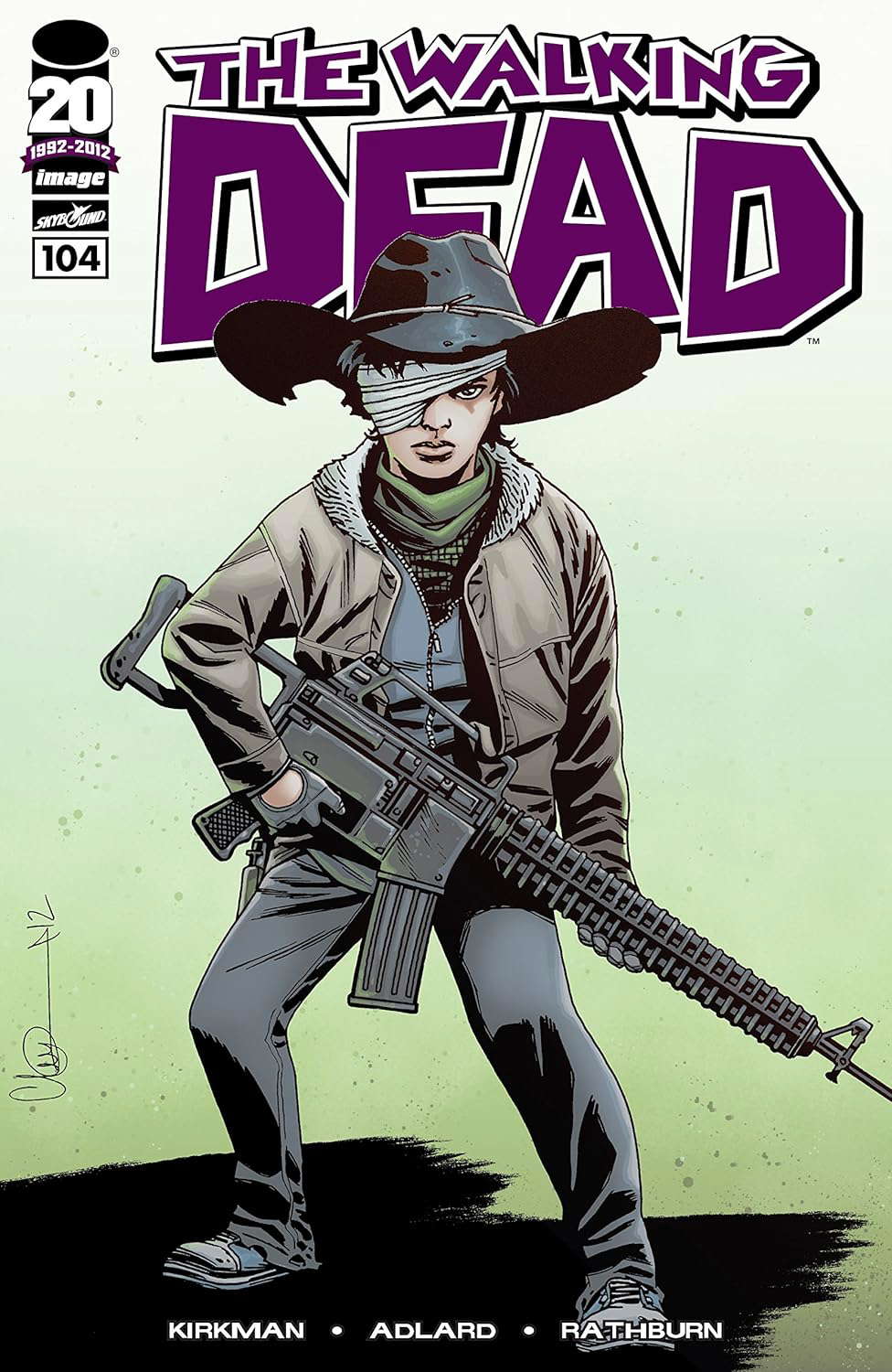 The Walking Dead #104 poster