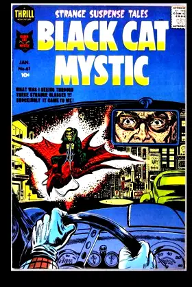 Black Cat Mystic #61: Classic Horror Comic poster