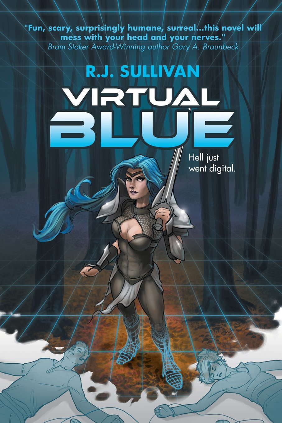 Virtual Blue poster