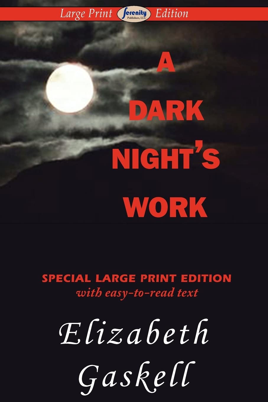 A Dark Night's Work (Large Print Edition) poster