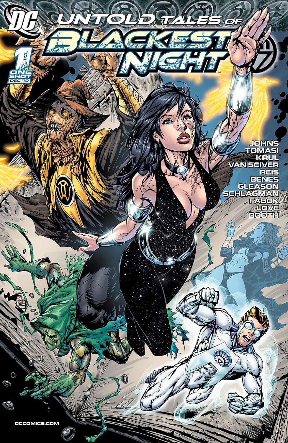 Untold Tales of the Blackest Night #1 poster