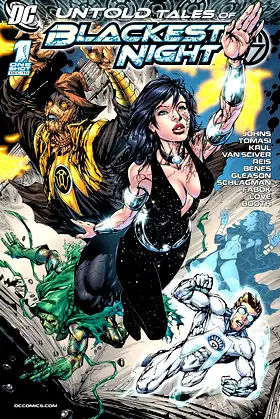 Untold Tales of the Blackest Night #1 poster