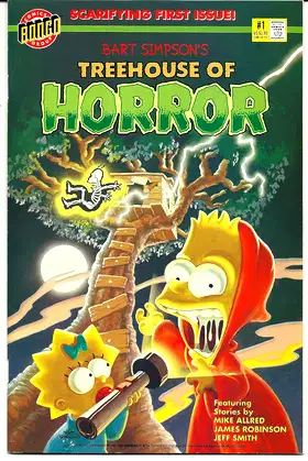Bart Simpson's Treehouse of Horror #1 poster