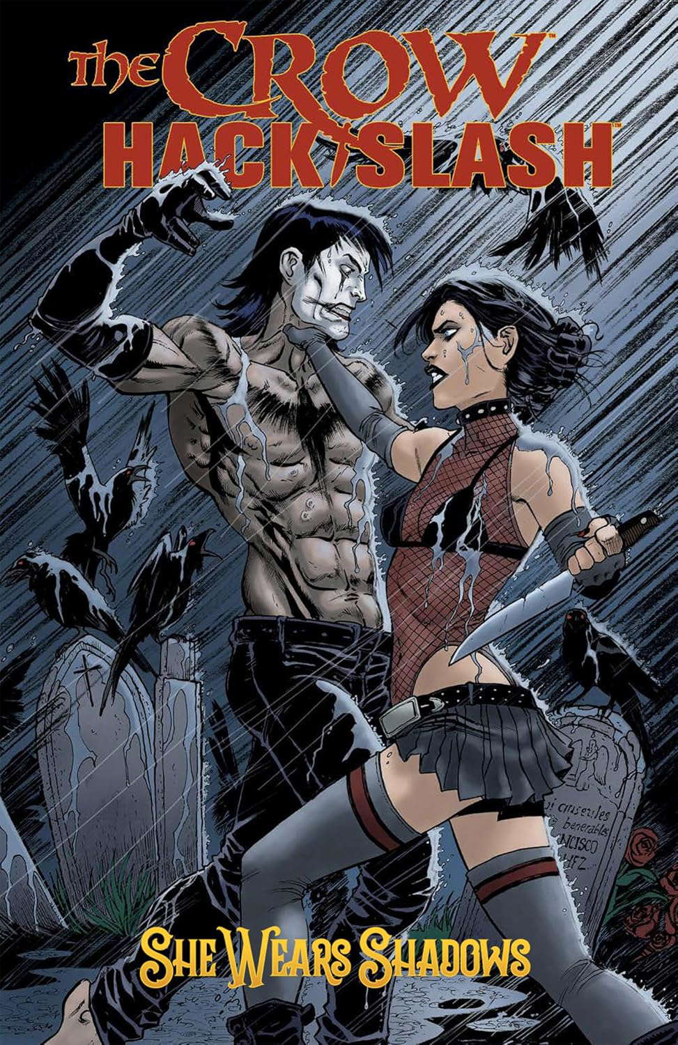 The Crow: Hack/Slash - She Wears Shadows poster