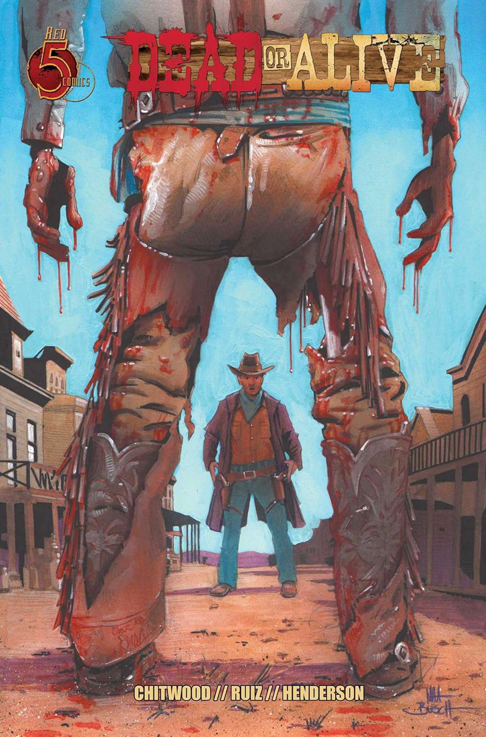 Dead or Alive (1) (Red Comics, 5) poster