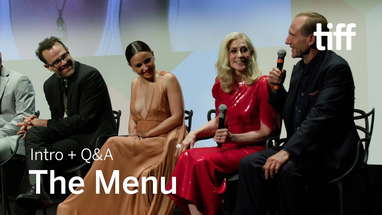 THE MENU Q&A | TIFF 2022 poster