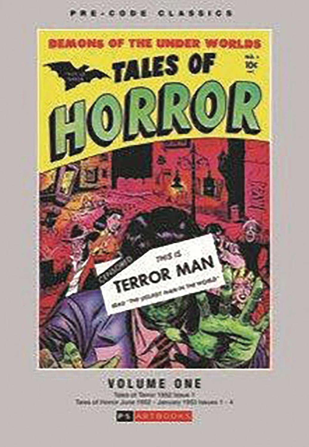 PRE CODE CLASSICS TALES OF HORROR HC VOL 01 poster