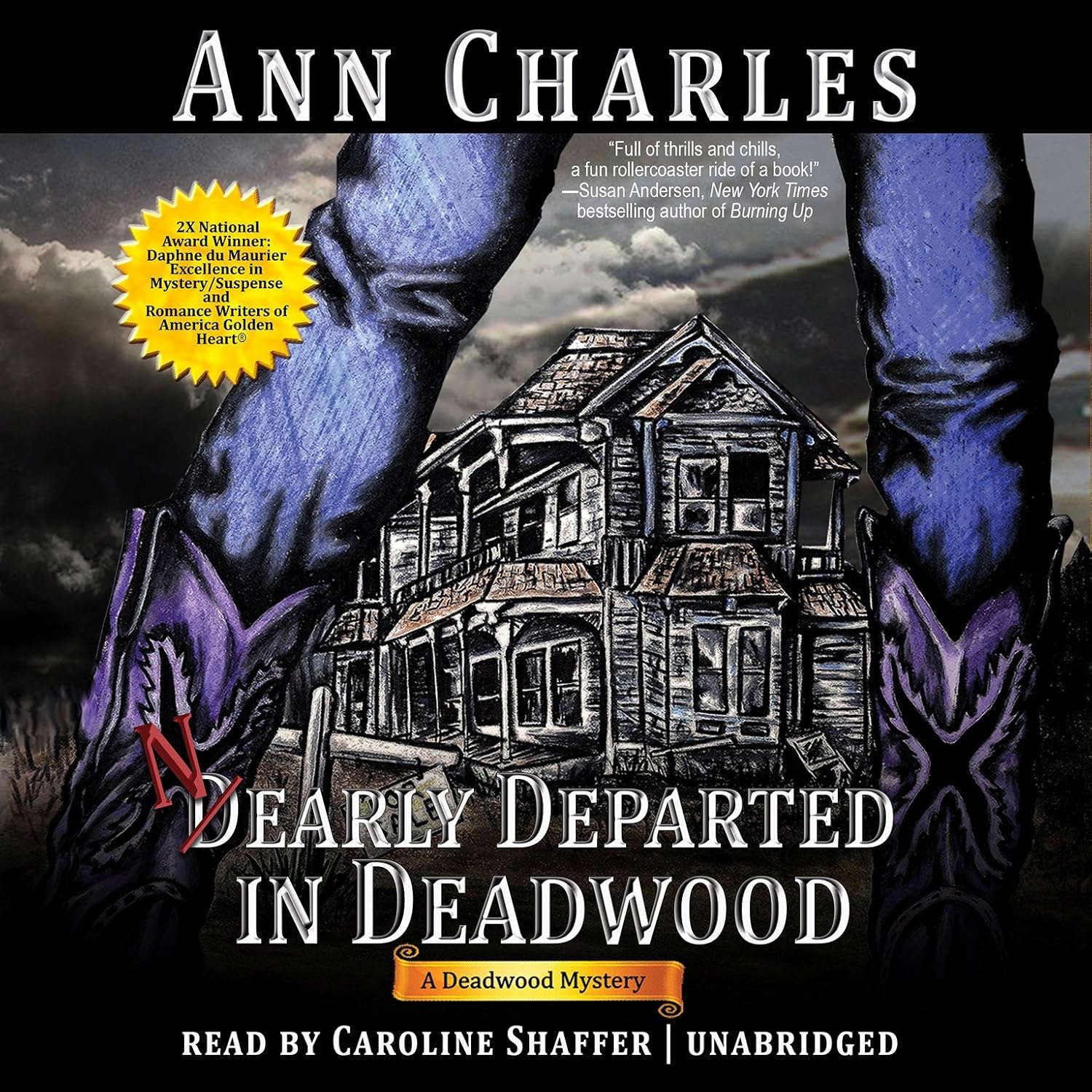 Nearly Departed in Deadwood (Deadwood Mysteries, Book 1) (Deadwood Mystery) poster