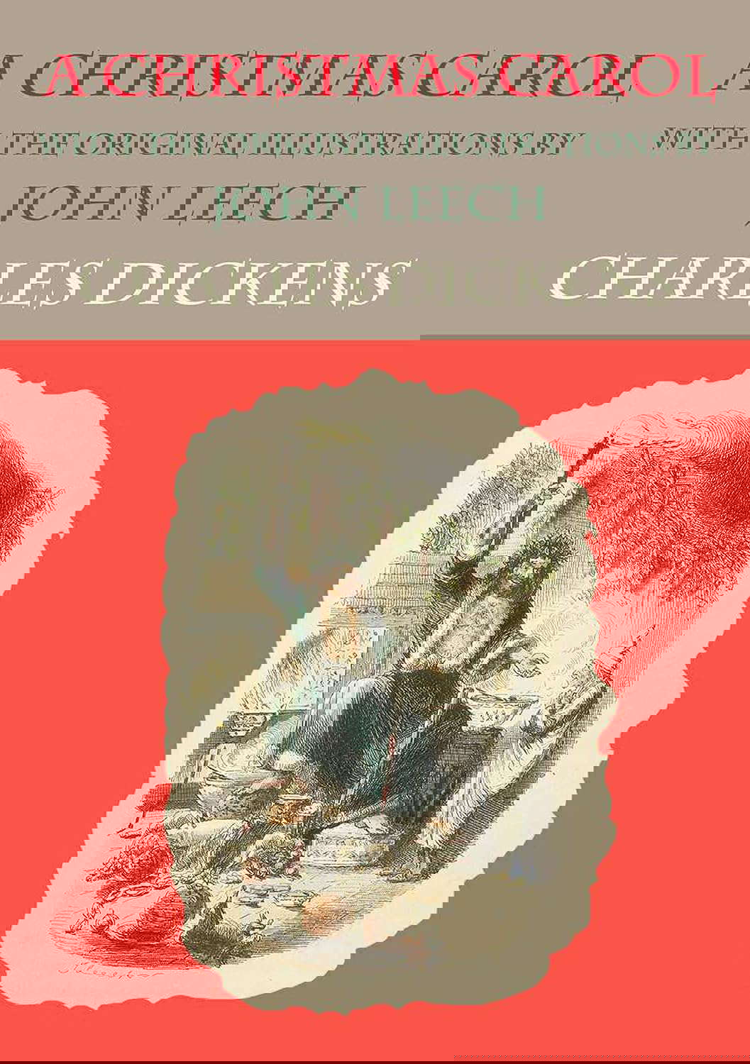 A Christmas Carol - with the original illustrations by John Leech poster