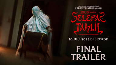Aghniny Haque & Bastian Steel dihantui seseorang tak terduga | Selepas Tahlil (Final Trailer) poster