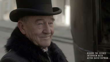 BTS interview with actor David Hayman poster