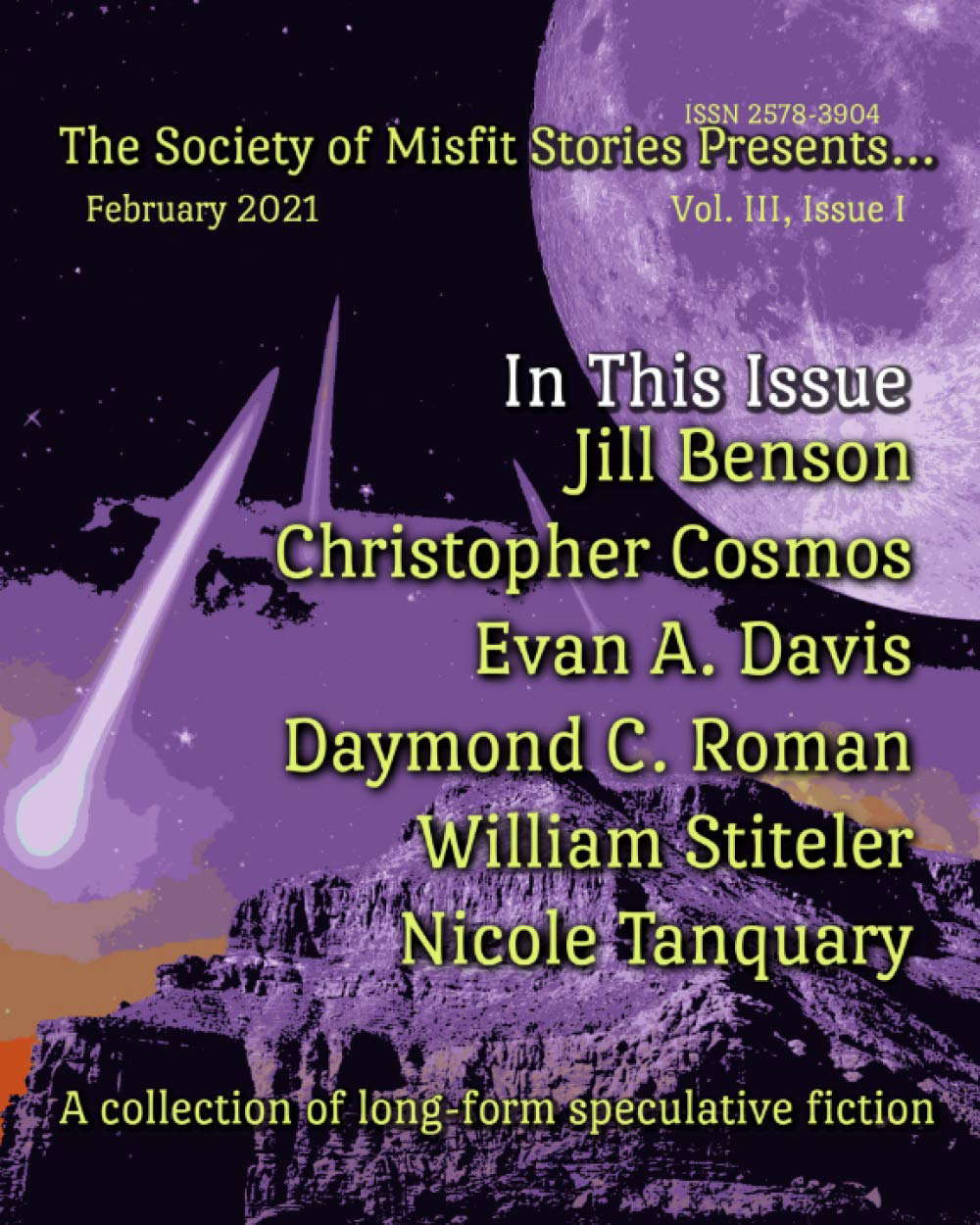 The Society of Misfit Stories Presents... (February 2021) poster