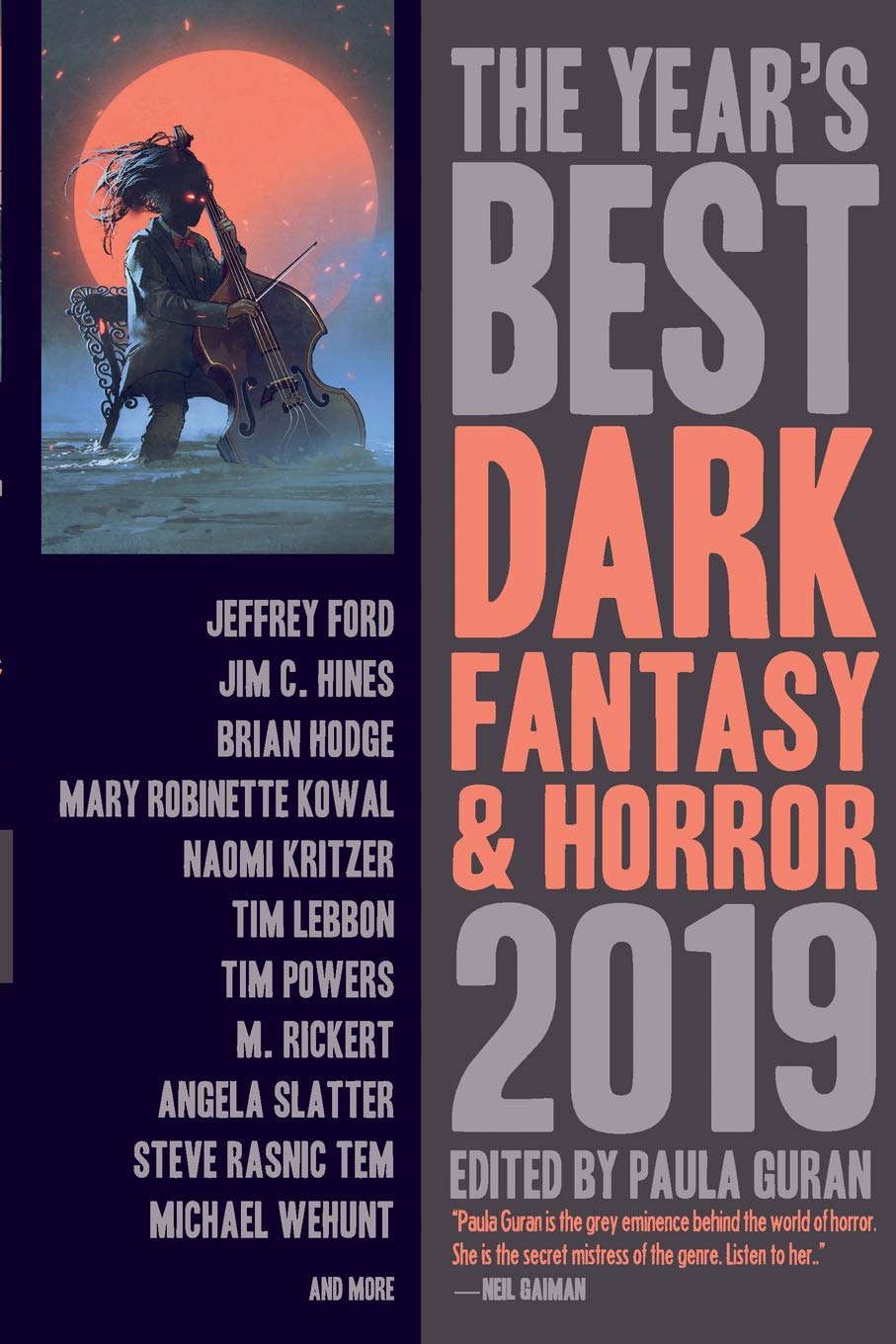 The Year's Best Dark Fantasy & Horror, 2019 Edition poster