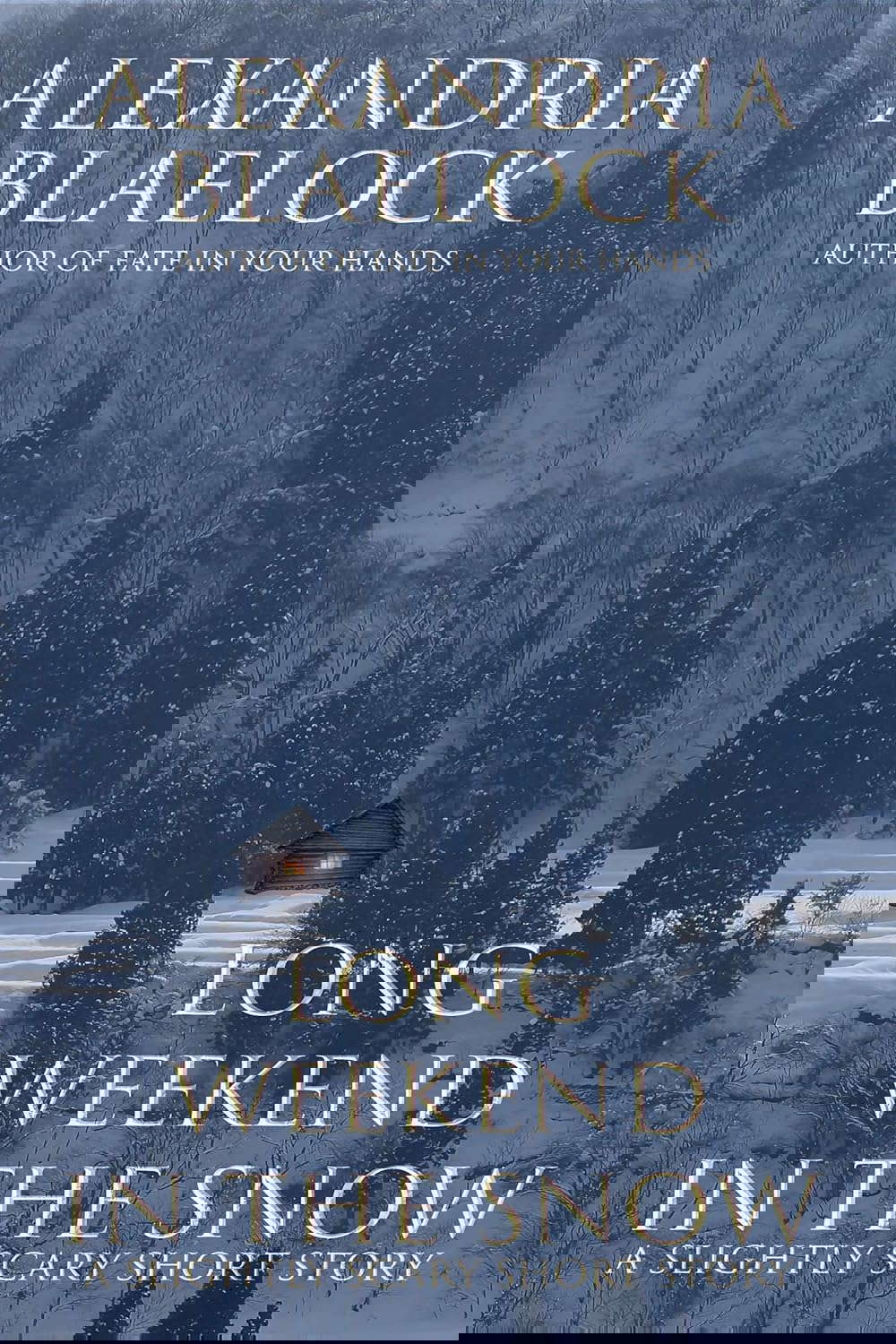 Long Weekend in the Snow: A Slightly Scary Short Story poster