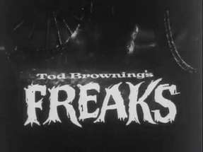 TOD BROWNING'S FREAKS - (1931) Trailer poster