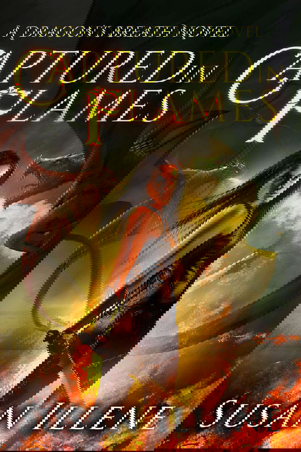 Captured in Flames (Dragon's Breath Series Book 5) poster