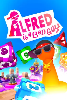 ALFRED IS A BAD GUY poster