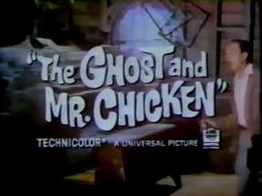 The Ghost and Mr. Chicken 1966 TV trailer poster