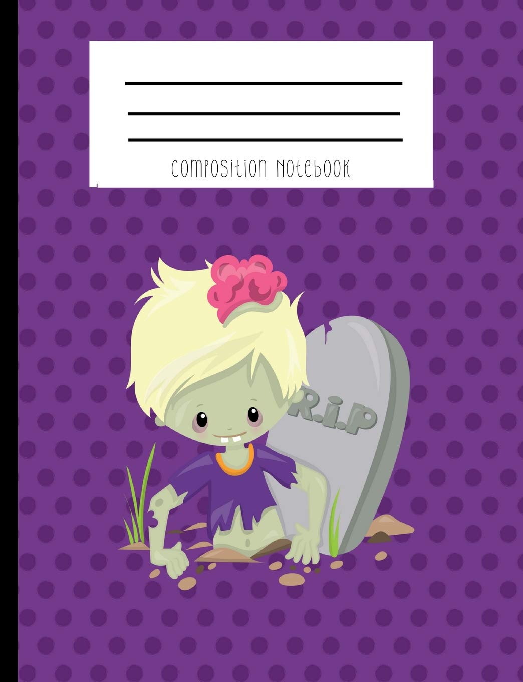 Composition Book: Zombie Kids Notebook poster