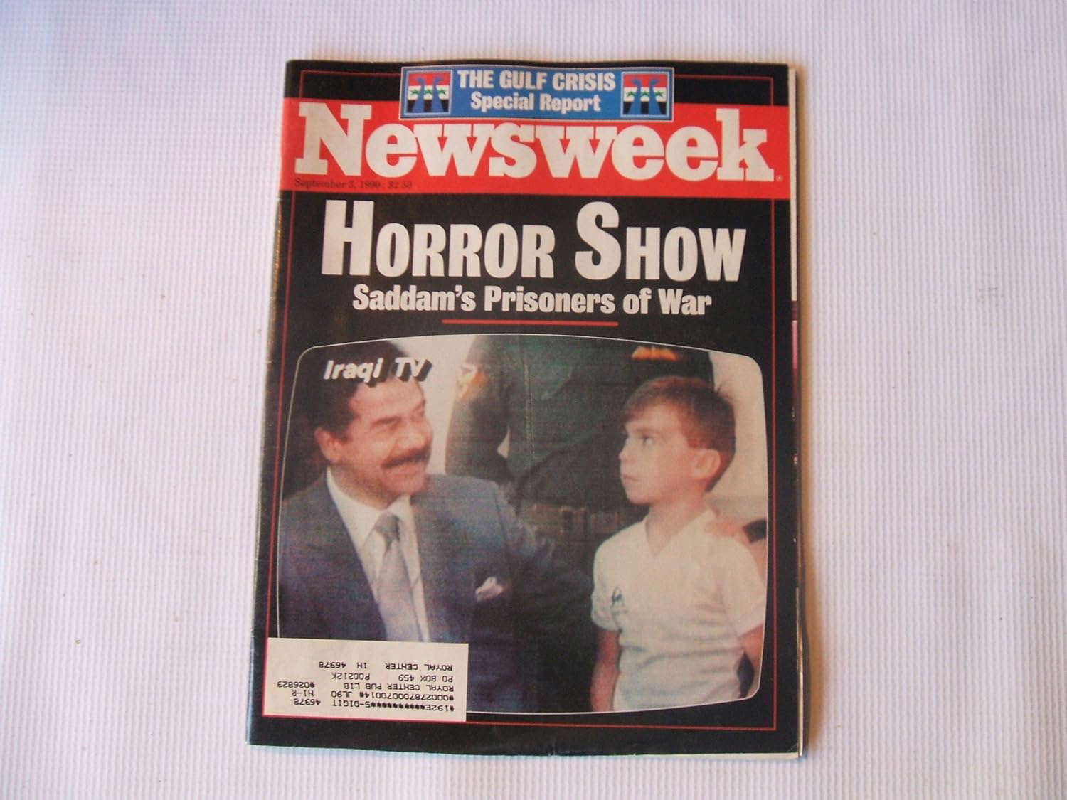Newsweek September 3, 1990 poster
