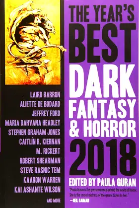 The Year’s Best Dark Fantasy & Horror 2018 Edition poster