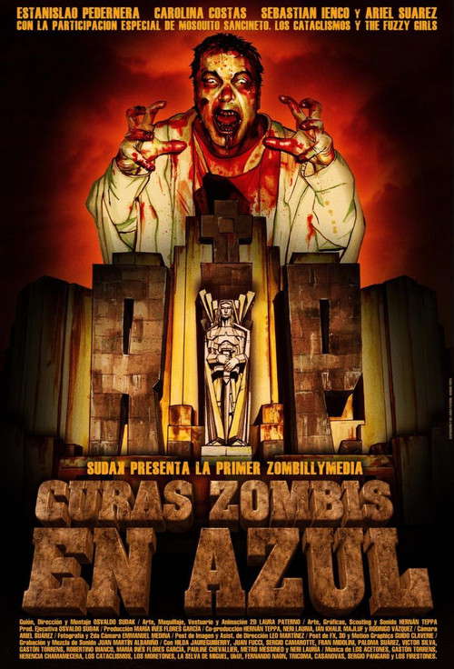 Curas zombis en Azul poster