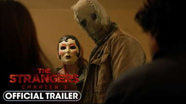 The Strangers - Chapter 3 (2026) Official Trailer - Madelaine Petsch, Gabriel Basso, Ema Horvath poster