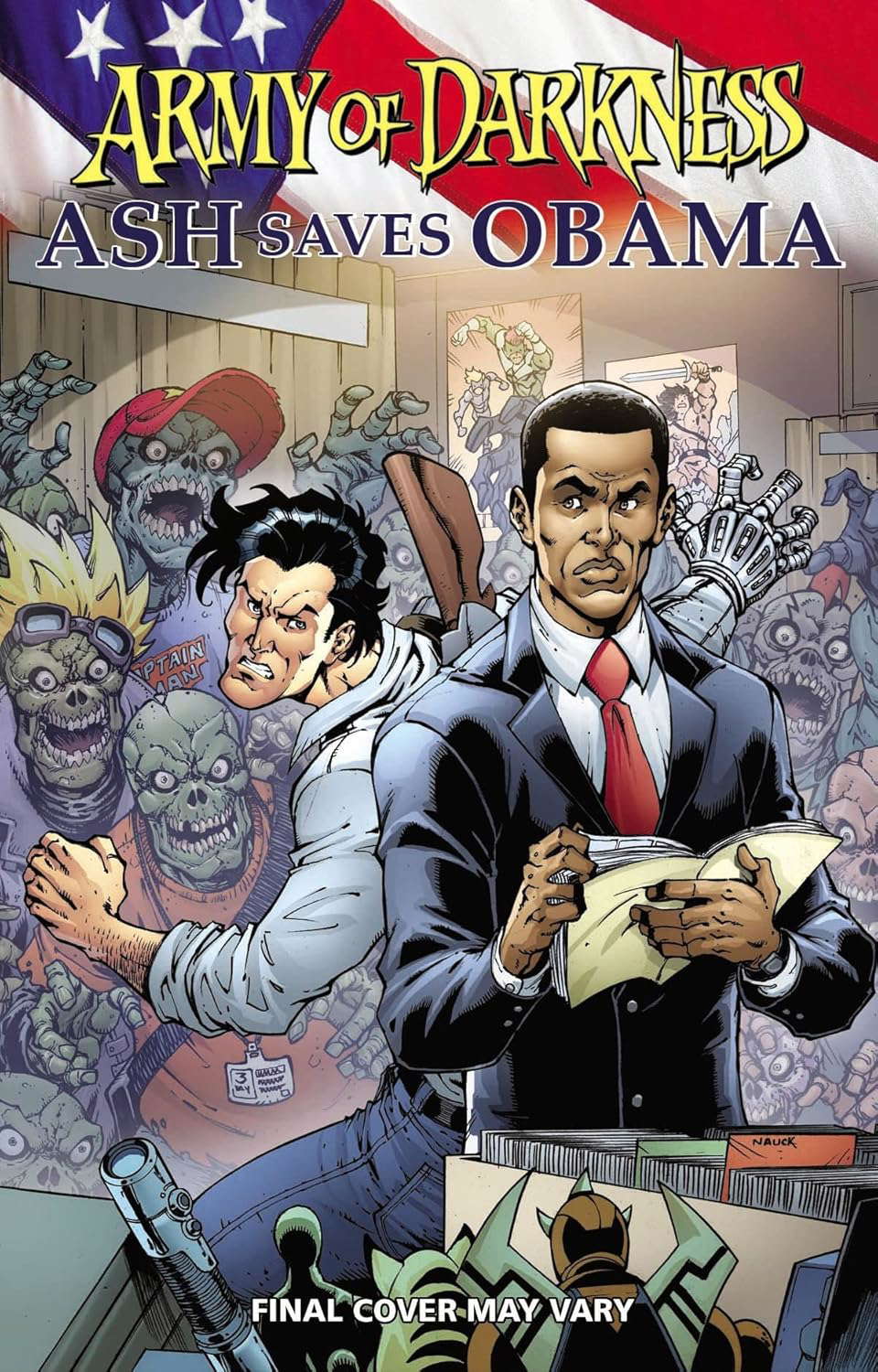 Army of Darkness: Ash Saves Obama poster