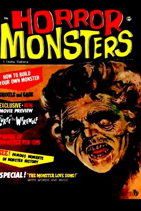 Horror Monsters #1: Golden Age Horror Comic poster