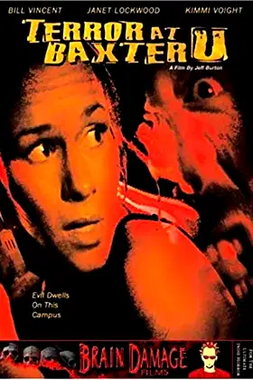Terror at Baxter U poster