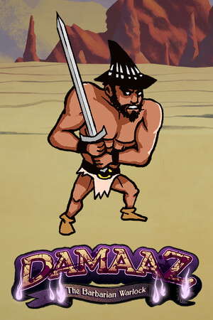 Damaaz the Barbarian Warlock poster