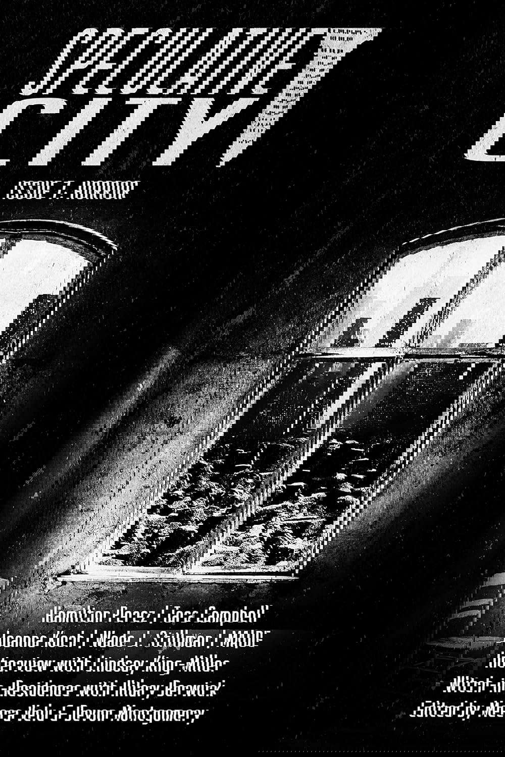 Speculative City: Issue 7: Horror poster