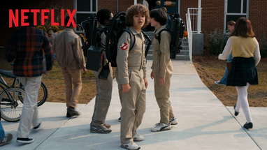 Stranger Things 2 | Super Bowl 2017 Ad | Netflix poster