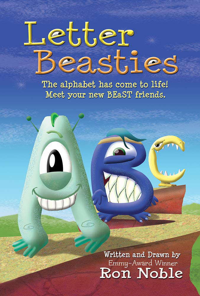 Letter Beasties: Funny Alphabet Monsters ABC Book for Children poster