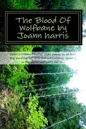 The Blood Of Wolfbane by Joann harris poster