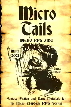 Micro Tails: March 2021 (Micro Tails RPG Zine) poster