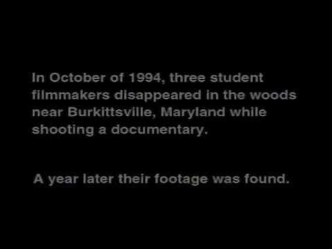 Poster for The Blair Witch Project