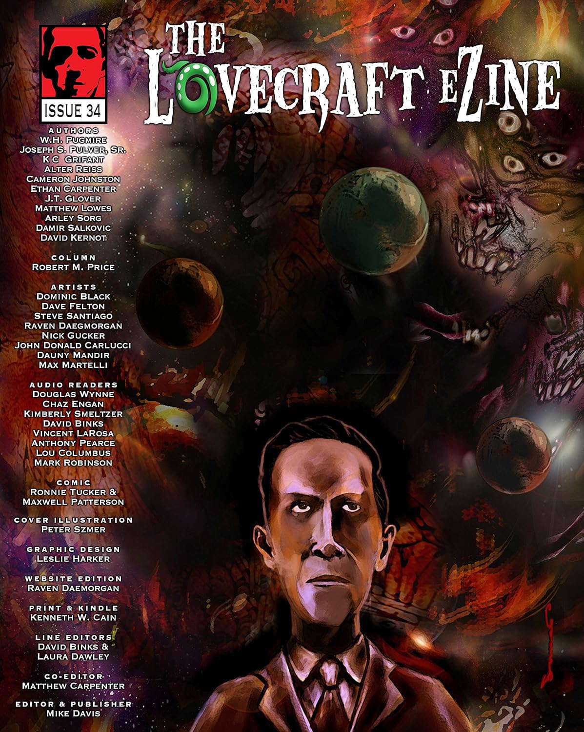 Lovecraft eZine - March 2015 - Issue 34 poster