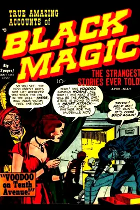 Black Magic #4: Golden Age Horror-Suspense Comic 1951 poster