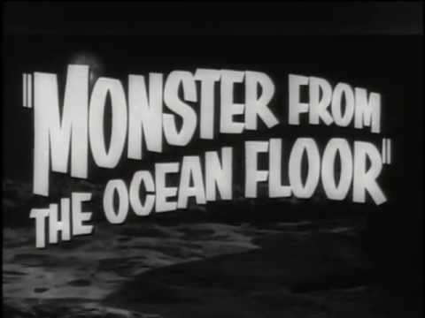 Poster for Monster from the Ocean Floor