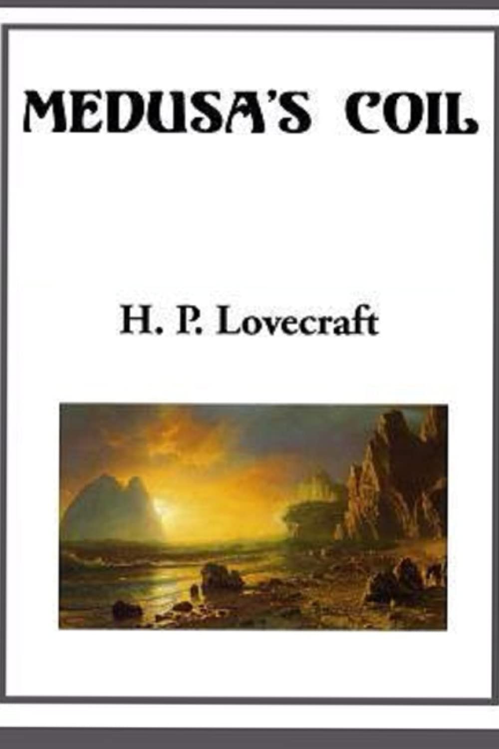 Medusa's Coil Illustrated poster