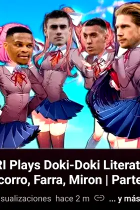 TIRI Plays Doki-Doki Literature Club poster