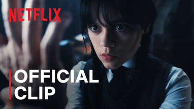 Wednesday Addams vs. Thing poster